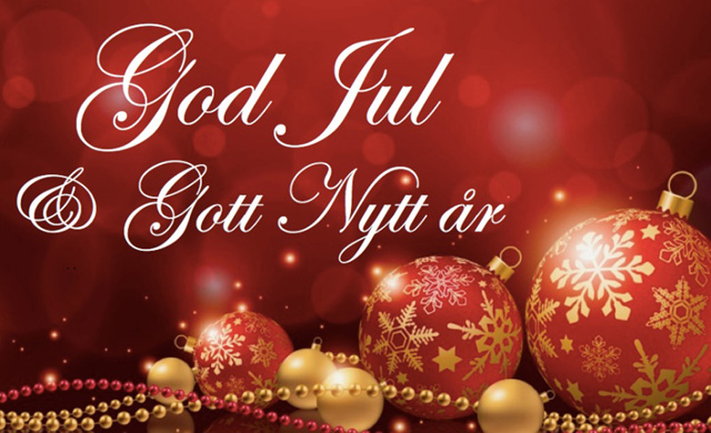 God Jul och Gott Nytt År!